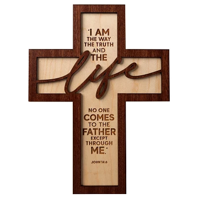 Dexsa I Am The Way Wood Wall Plaque