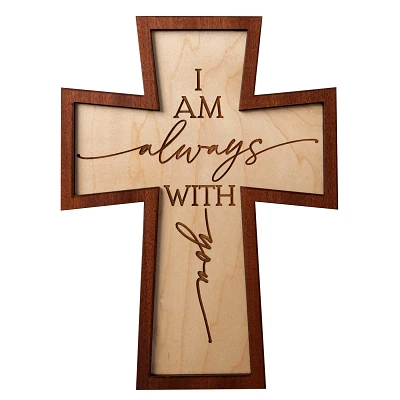 Dexsa I Am Always With You Wood Wall Plaque