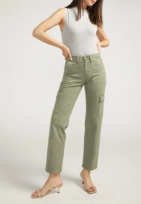 Silver Jeans Co.® Olive Suki Low Stretch Cargo Pant