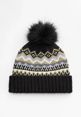 Fairisle Pom Beanie