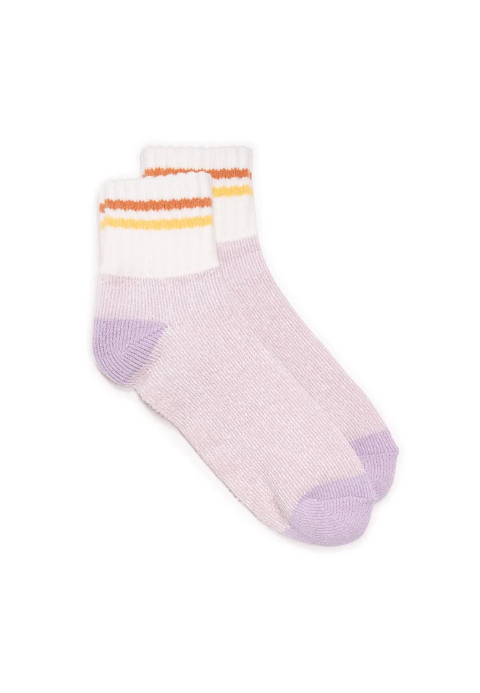 MUK LUKS Womens Rib Cuff Lounge Sock