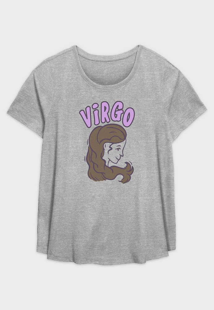 Fifth Sun Plus Zodiac Virgo Graphic Tee