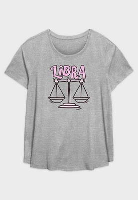 Fifth Sun Plus Zodiac Libra Graphic Tee