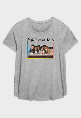 Fifth Sun Plus Friends Diner Graphic Tee