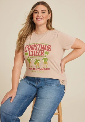 Plus ELF Christmas Cheer Classic Fit Graphic Tee