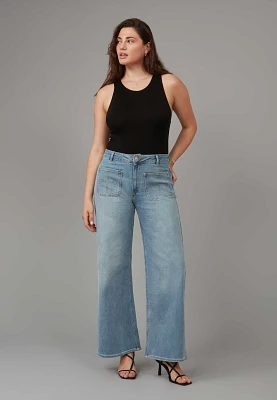 Lola Jean Milan High Rise Wide Leg