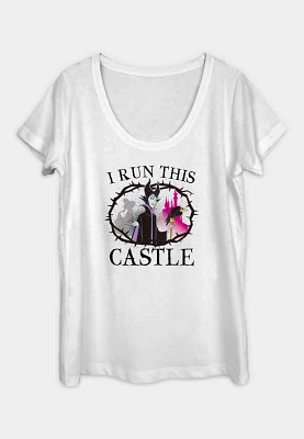 Fifth Sun Maleficent Run This Castle Graphic Tee