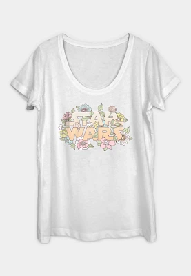 Fifth Sun Star Wars Floral Graphic Tee