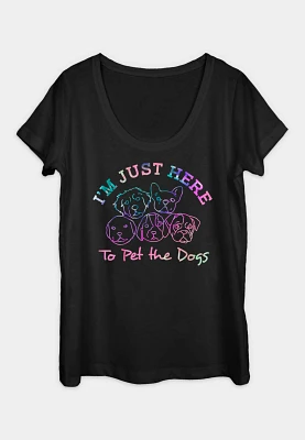 Fifth Sun Here For The Dogs Graphic Tee