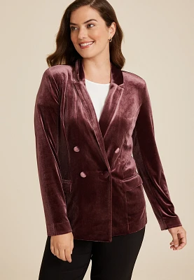 Velvet Blazer