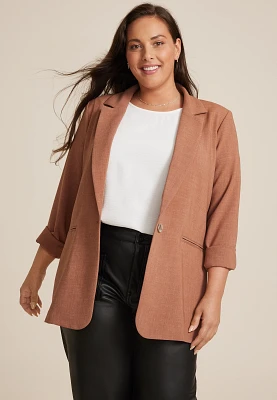 Plus Boyfriend Blazer