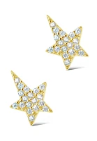 Get Your Sparkle On Star Earrings