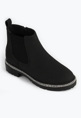 SuperCush Brandy Sparkle Lug Chelsea Boot