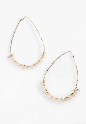 Beaded Teardrop Earrings