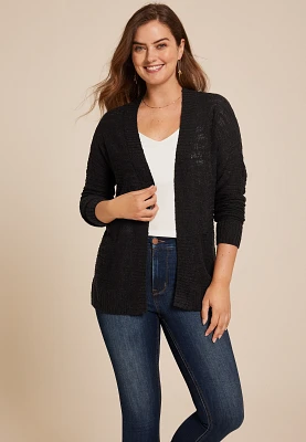 Open Front Cardigan