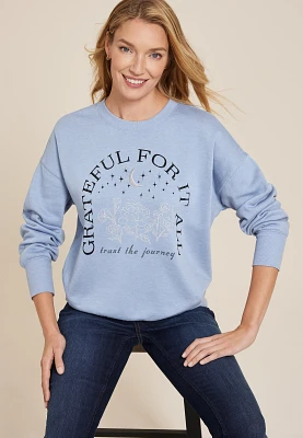 Grateful Relaxed Fit Sweatshirt