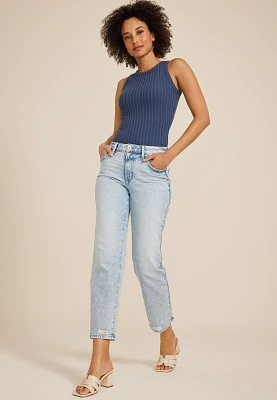 edgely™ Light High Rise Relaxed Straight Ankle Jean