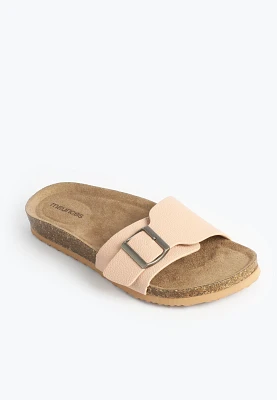 SuperCush Chloe One Band Cork Footbed Sandal