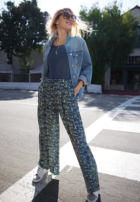 Printed Palazzo Pant