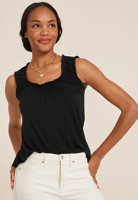 Effortless Ruched Tank Top