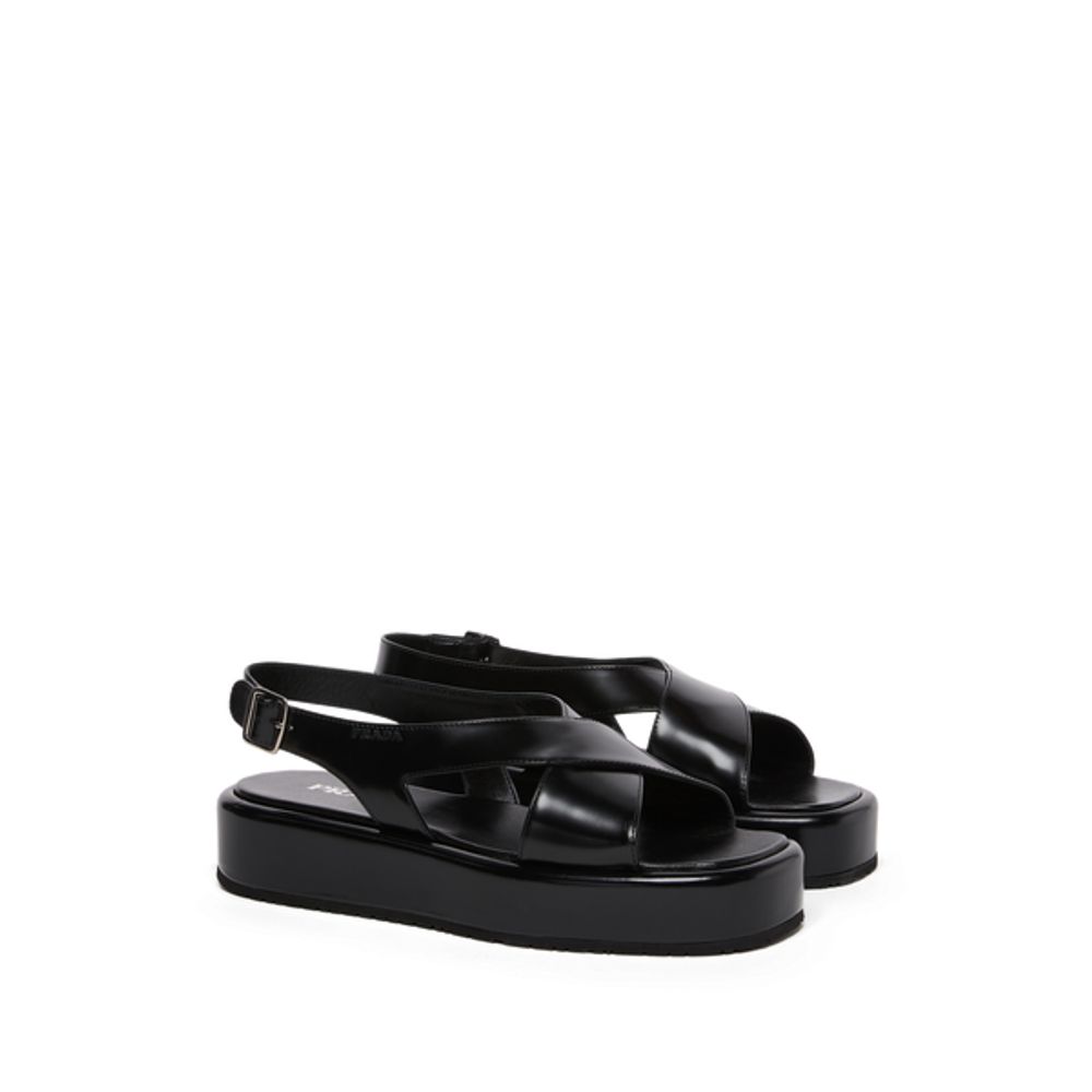 Sandales en cuir