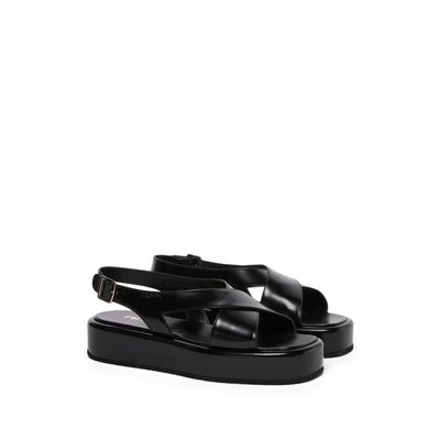 Sandales en cuir