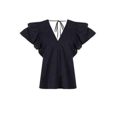 Blouse à volants