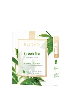 Farm To Face Masks - Ufo Mask Green Tea X 6 - Soin Visage