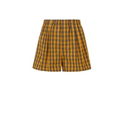 Short à carreaux