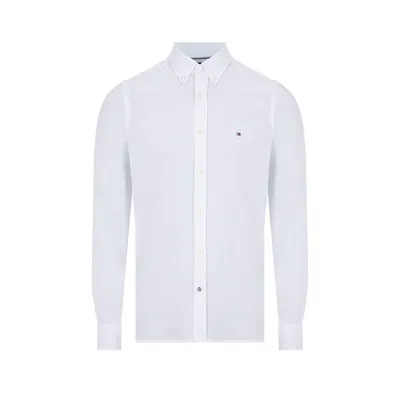 Chemise slim en coton organique