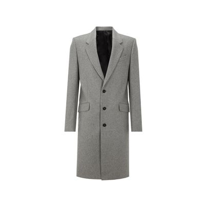 Manteau en laine vierge mélangée