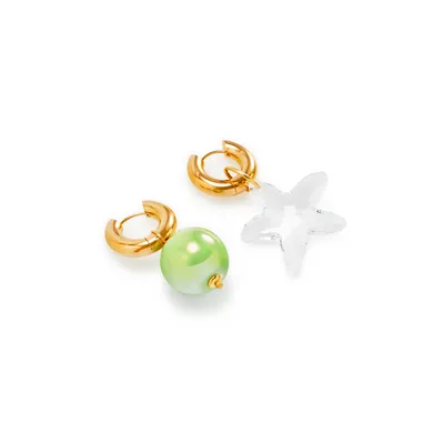 Boucles d'oreille dépareillées