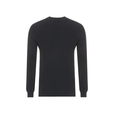 Pull droit en maille de coton