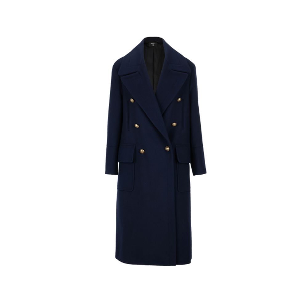Manteau à boutonnière croisée