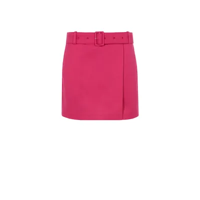 Mini jupe ceinturée