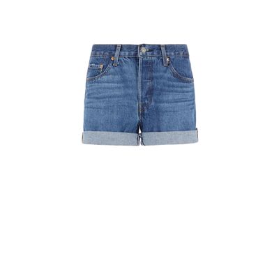 Short court 501 en coton denim