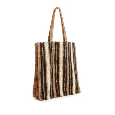 Tote en raphia