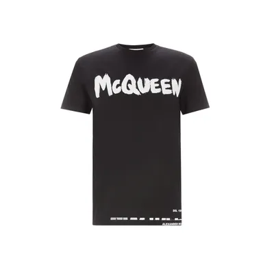 T-shirt McQueen Graffiti en coton