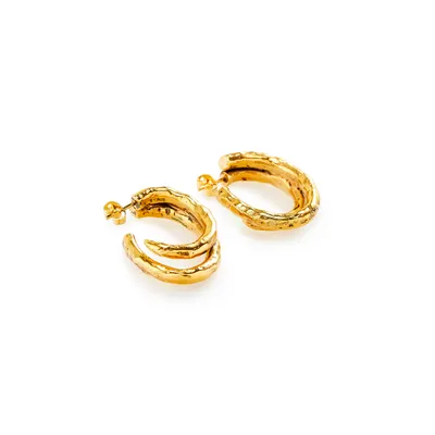 Boucles d'oreille en laiton