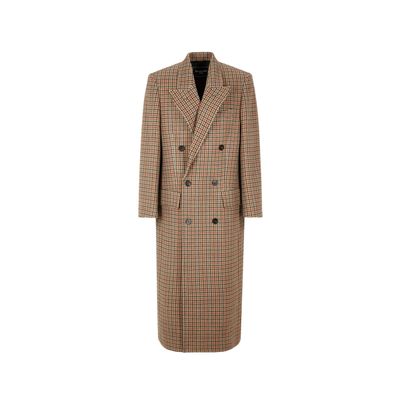 Manteau en carreaux
