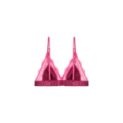 Soutien-gorge triangle satin