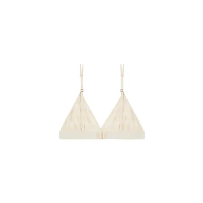 Soutien-gorge triangle à volants