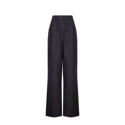 Pantalon évasée en coton