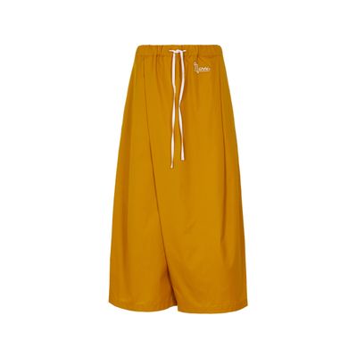 Pantalon cropped en coton