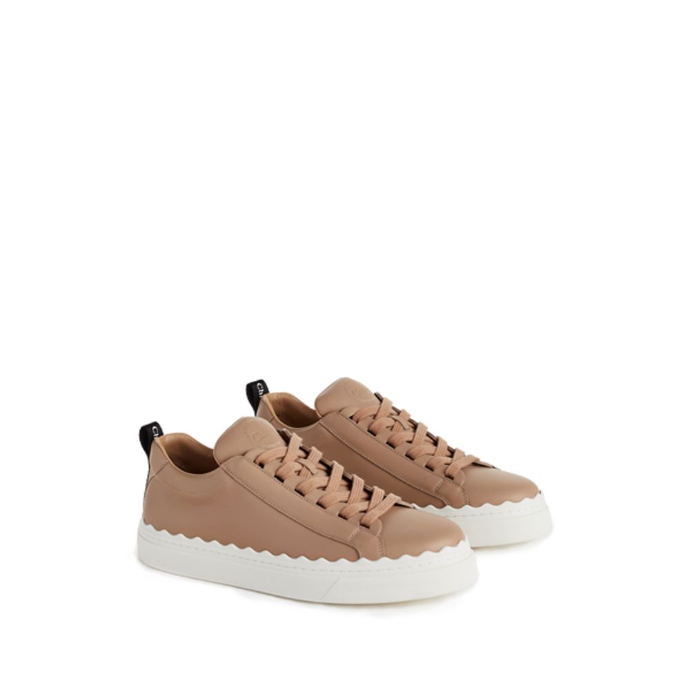 Baskets basses Lauren en cuir de veau