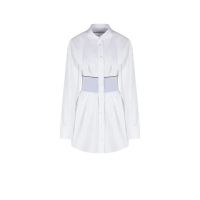 Robe chemise en coton