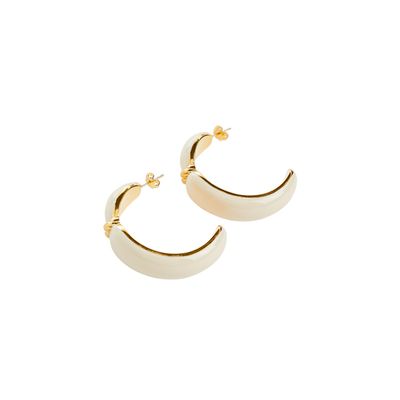 Boucles d'oreille demi-créoles