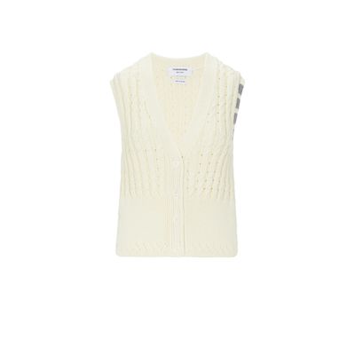 Gilet sans manches en laine