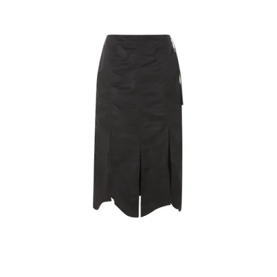 Jupe trapèze en nylon