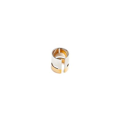 Bague bicolore